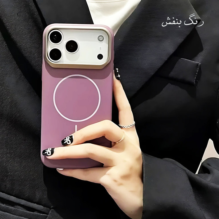 کاور قاب ناب مدل AuricMatte Signature Magsafe Case مناسب برای گوشی موبایل اپل IPhone 17 Pro Max
