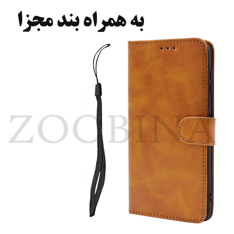 کیف کلاسوری زوبینا مدل Magnetic مناسب برای گوشی موبایل اپل iPhone 13 Pro Max