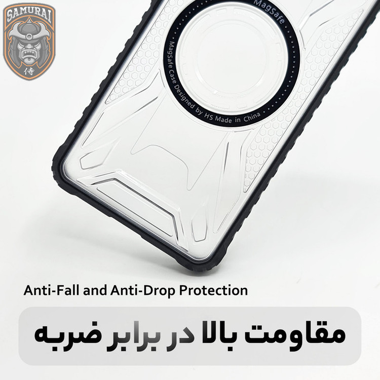 کاور سامورایی مدل Shocksafe مناسب برای گوشی موبایل آنر 200