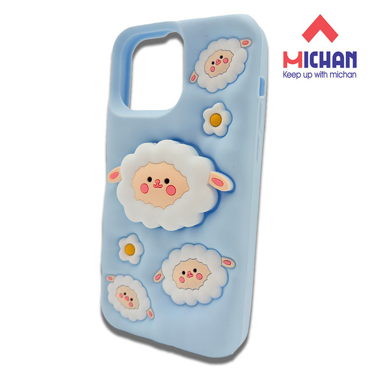 کاور میچان طرح ببعی مناسب برای گوشی موبایل اپل IPHONE 13 PRO/14 PRO/15 PRO