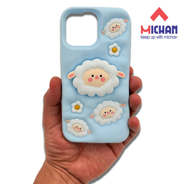 کاور میچان طرح ببعی مناسب برای گوشی موبایل اپل IPHONE 13 PRO/14 PRO/15 PRO
