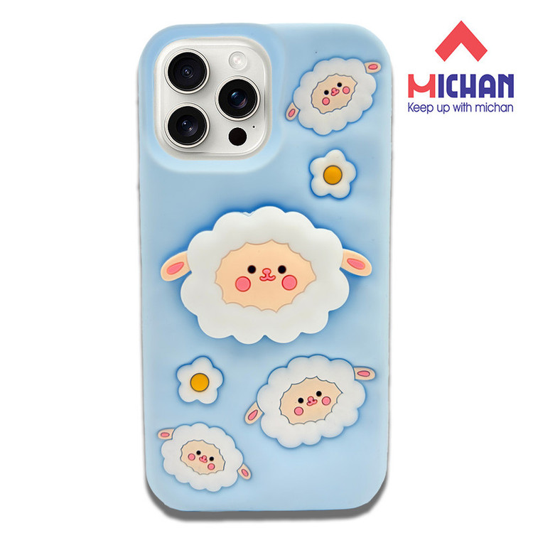 کاور میچان طرح ببعی مناسب برای گوشی موبایل اپل IPHONE 13 PRO/14 PRO/15 PRO