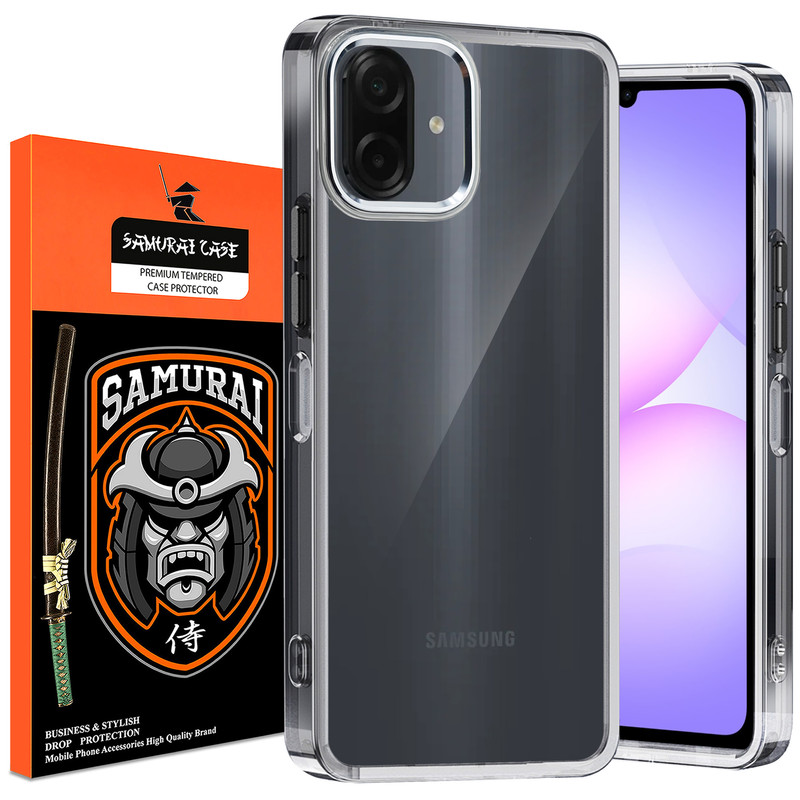 کاور سامورایی مدل Crystal Shield مناسب برای گوشی موبایل سامسونگ Galaxy A07 4G