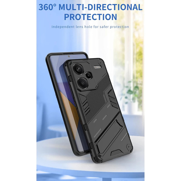 کاور اسپارتان مدل Bibercas Strap مناسب برای گوشی موبایل شیائومی Redmi Note 13 Pro Plus به همراه بندآویز