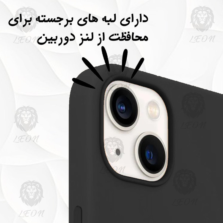 کاور لئون مدل سیلیکون Org مناسب برای گوشی موبایل اپل iPhone 16