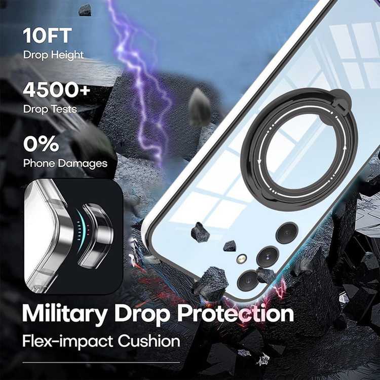 کاور موکولو مدل Ring Stand Strap مناسب برای گوشی موبایل سامسونگ Galaxy A35 به همراه بند