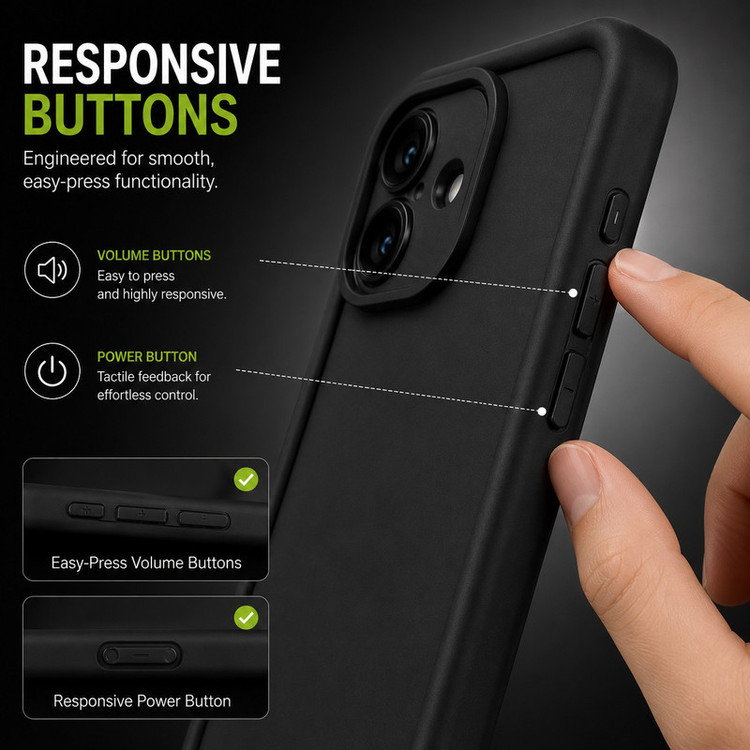 کاور گاردتک اساک مدل Silicone Puffer مناسب برای گوشی موبایل اپل iPhone 17