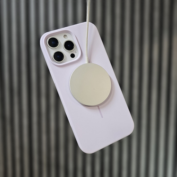کاور کیس مدل سیلیکون مگ سیف مناسب برای گوشی موبایل اپل Iphone 16pro