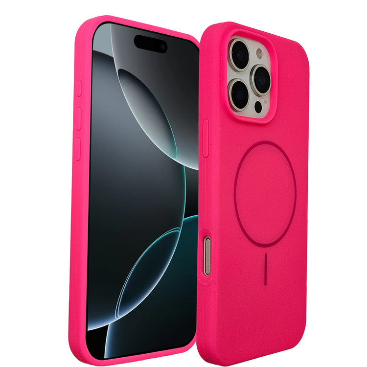 کاور کیس مدل سیلیکون مگ سیف مناسب برای گوشی موبایل اپل Iphone 16pro