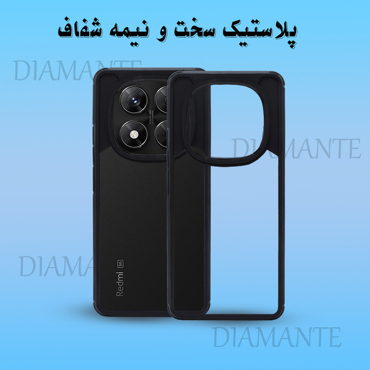 کاور دیامانته مدل Newcase Bk مناسب برای گوشی موبایل شیائومی Redmi 13X