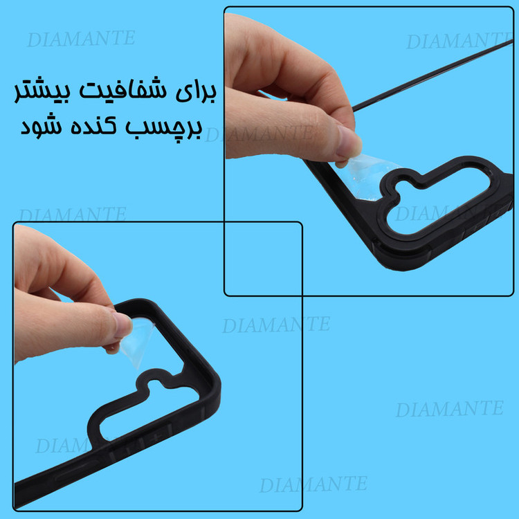 کاور دیامانته مدل Newcase Bk مناسب برای گوشی موبایل شیائومی Redmi 13X