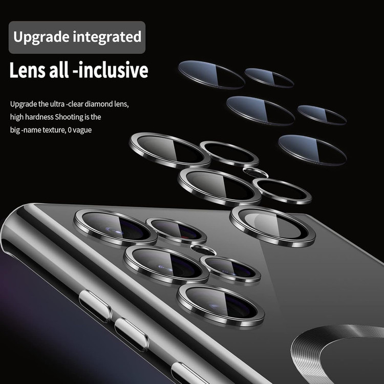 کاور مانستر مدل Clear Magsafe مناسب برای گوشی موبایل سامسونگ Galaxy S22 Ultra