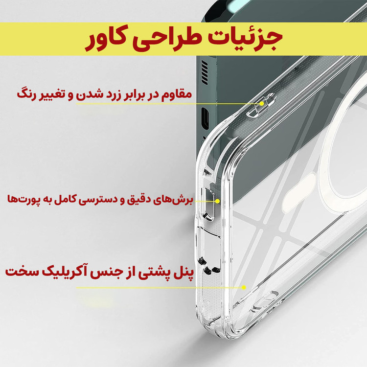 کاور لوکسار مدل S21 Ultra _clmag مناسب برای گوشی موبایل سامسونگ Galaxy S21 Ultra