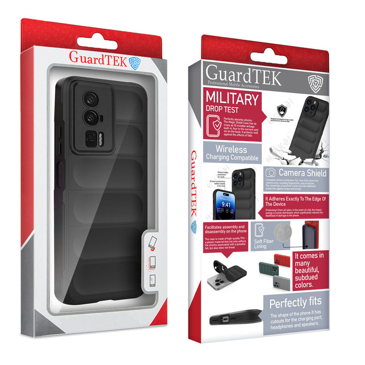 کاور گاردتک آساک مدل Flex Armor مناسب برای گوشی موبایل شیائومی Xiaomi Poco F5 Pro