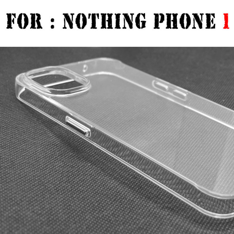کاور مسیر مدل Clear Space Ring Metal مناسب برای گوشی موبایل ناتینگ فون 1 به همراه محافظ لنز دوربین