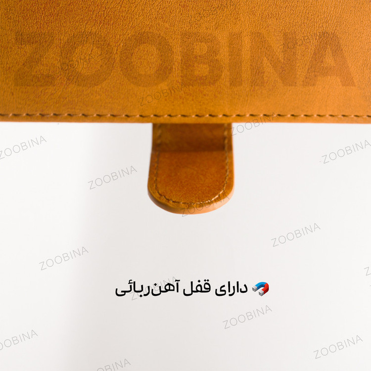 کیف کلاسوری زوبینا مدل Bolkan مناسب برای گوشی موبایل سامسونگ Galaxy A7 2018 / A750 به همراه بند آویز