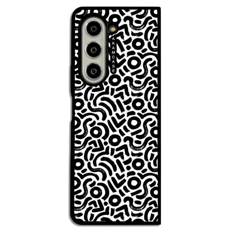 کاور آکام مدل AMC-WSGZFOLD5-DOODLE5 مناسب برای گوشی موبایل سامسونگ Galaxy Z Fold 5