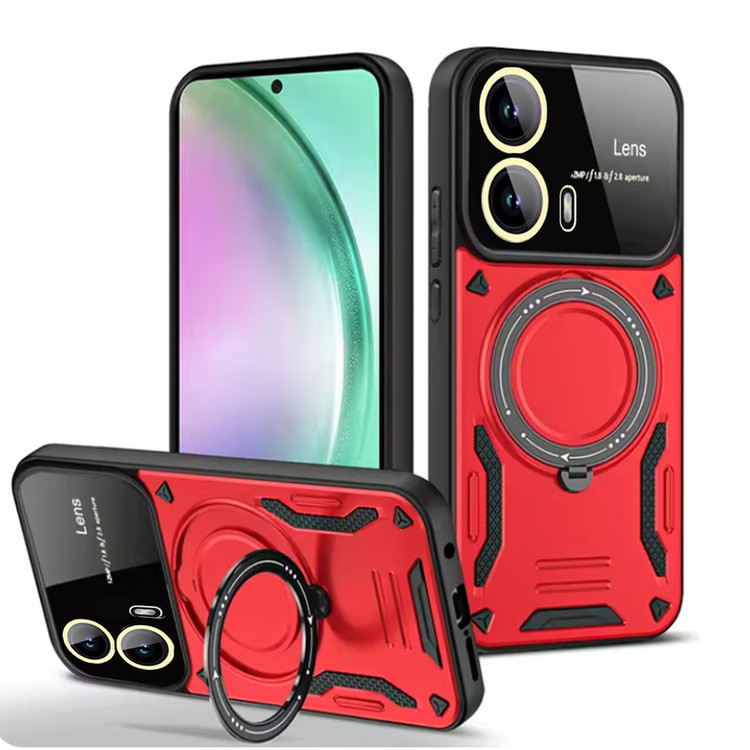 کاور اسپارتان مدل Hybrid Armor Strap مناسب برای گوشی موبایل موتورولا Moto G24 به همراه بند