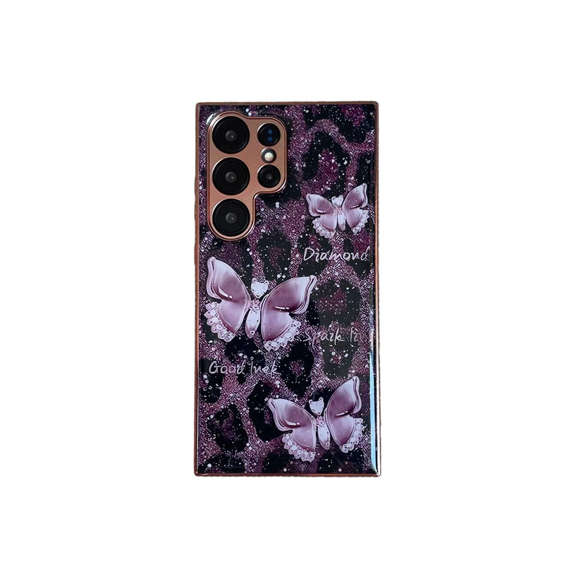 کاور طرح پروانه پلنگی مناسب برای گوشی موبایل سامسونگ GALAXY S24 Ultra