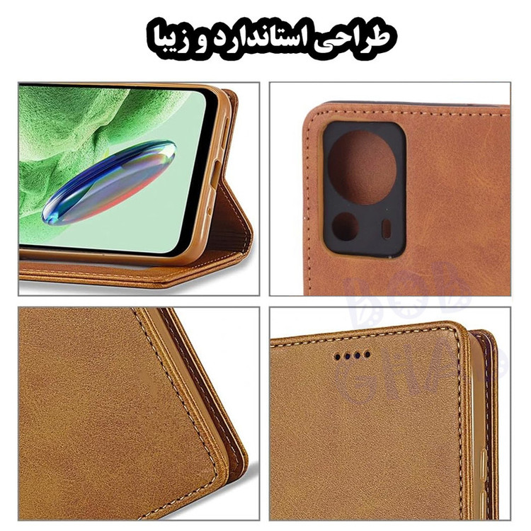 کیف کلاسوری باب قاب مدل KKB مناسب برای گوشی موبایل سامسونگ Galaxy A12 / A12 Nacho / M12 / F12