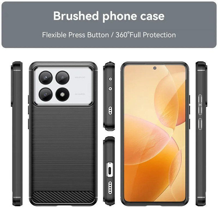 کاور بادیگارد مدل Steel مناسب برای گوشی موبایل شیائومی Poco F6 Pro