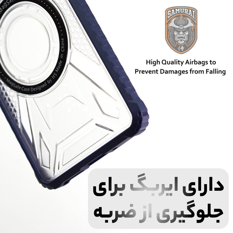 کاور سامورایی مدل Shocksafe مناسب برای گوشی موبایل آنر X6b
