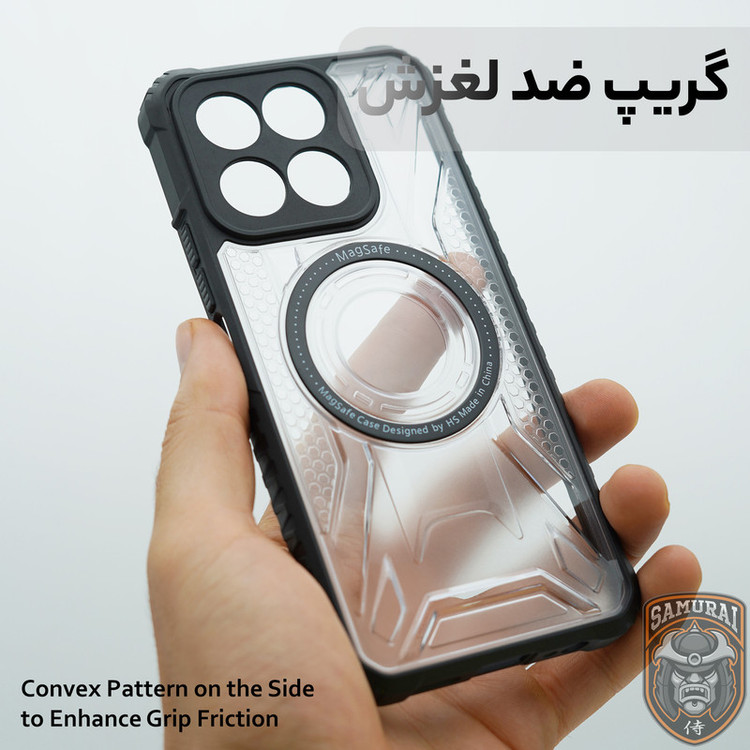 کاور سامورایی مدل Shocksafe مناسب برای گوشی موبایل آنر X6b