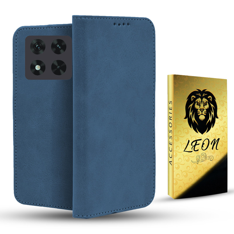 کیف کلاسوری لئون مدل Speek Yo مناسب برای گوشی موبایل شیائومی Redmi Note 14 Pro 4G