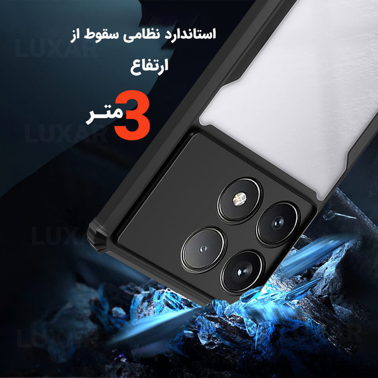 کاور لوکسار مدل x6pro -Vetra مناسب برای گوشی موبایل شیائومی Poco X6 Pro 5G / Redmi K70E 5G