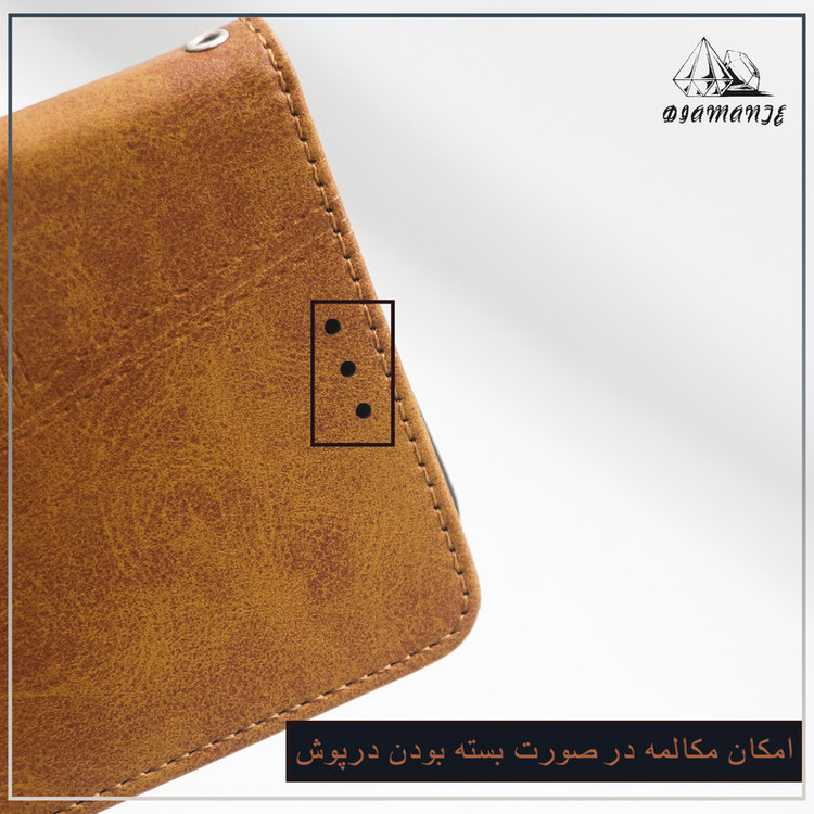 کیف کلاسوری دیامانته مدل Tango Bk مناسب برای گوشی موبایل آنر X6