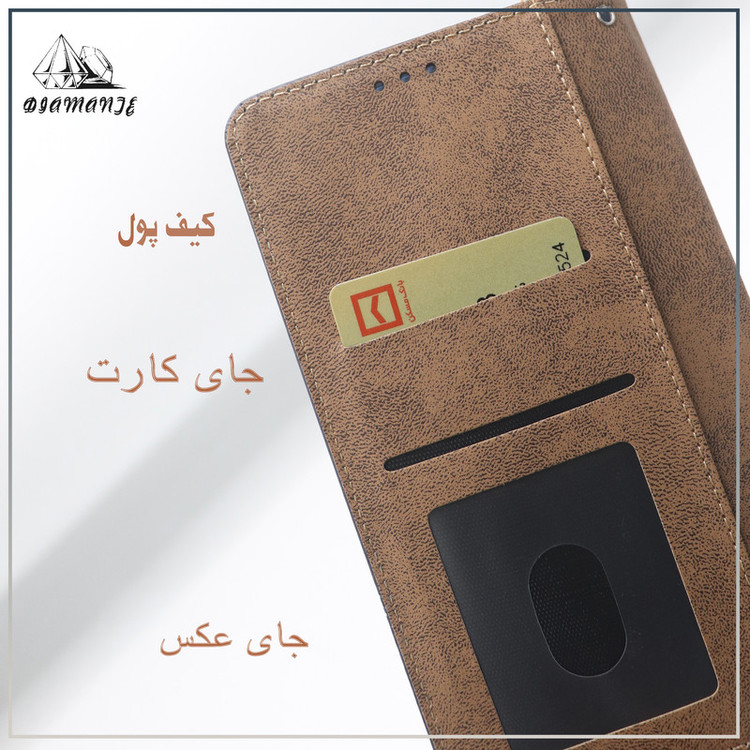 کیف کلاسوری دیامانته مدل Tango Bk مناسب برای گوشی موبایل آنر X6