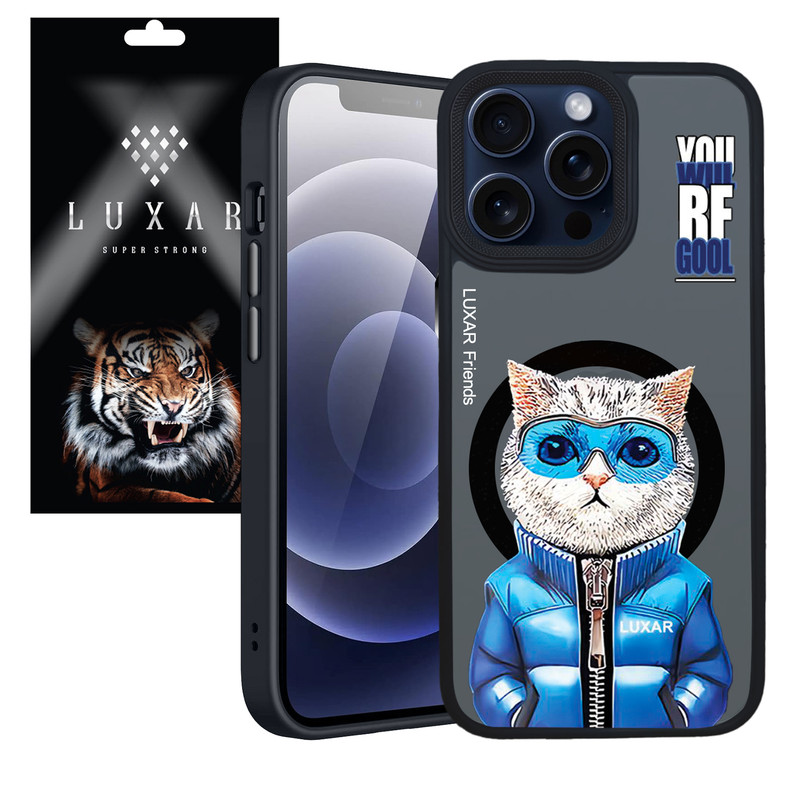 کاور لوکسار مدل Rich Cat مناسب برای گوشی موبایل اپل iPhone 12 / 12 Pro