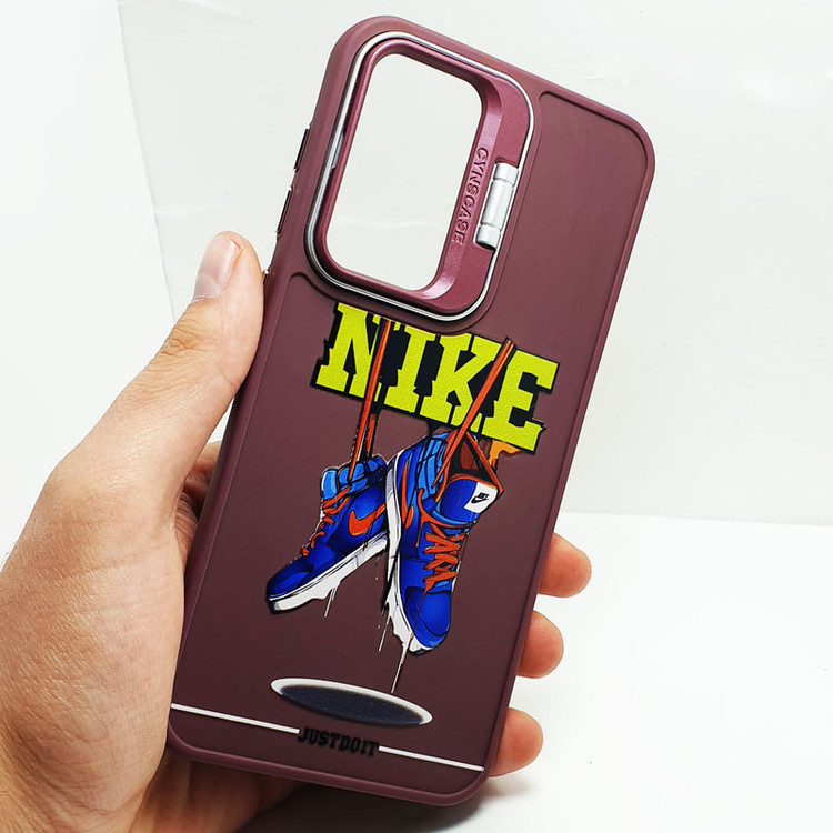 کاور قاب شیک مدل استندی طرح Sport مناسب برای گوشی موبایل سامسونگ Galaxy A05 / A05 5G