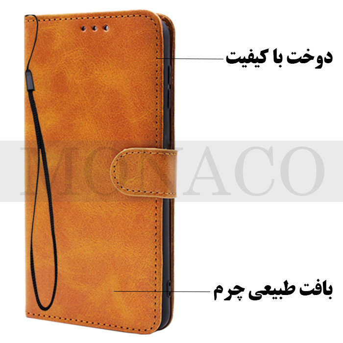 کیف کلاسوری موناکو مدل Magnetic مناسب برای گوشی موبایل سامسونگ Galaxy A31