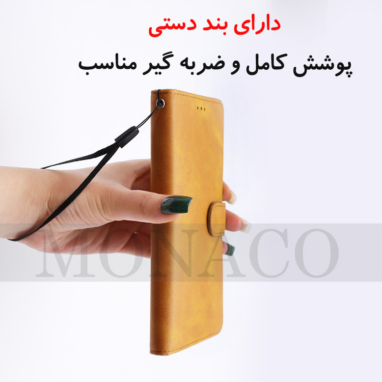 کیف کلاسوری موناکو مدل Magnetic مناسب برای گوشی موبایل سامسونگ Galaxy A31