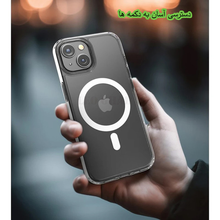 کاور لئو قاب مدل SHFL مناسب برای گوشی موبایل اپل iPhone 15 Pro Max