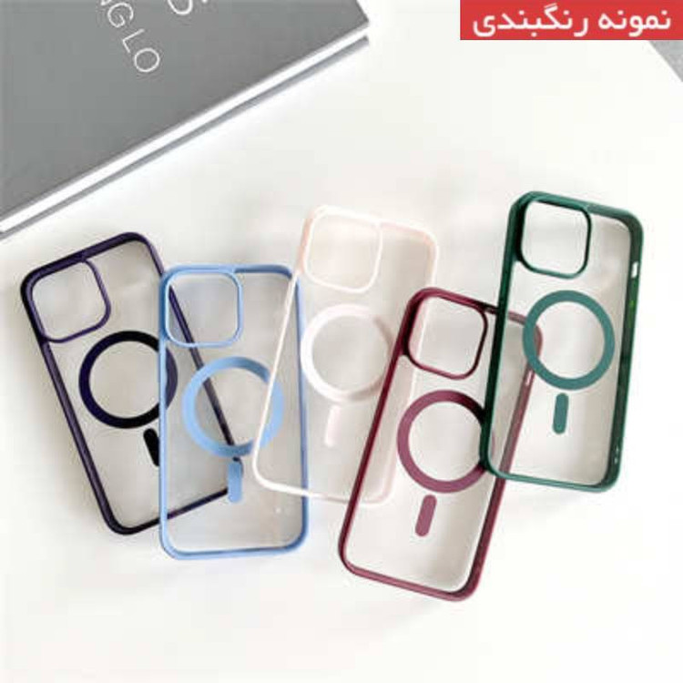 کاور عمو قاب مدل مگ سیف طرح کالرفول مناسب برای گوشی موبایل اپل iPhone 7 Plus / 8 Plus