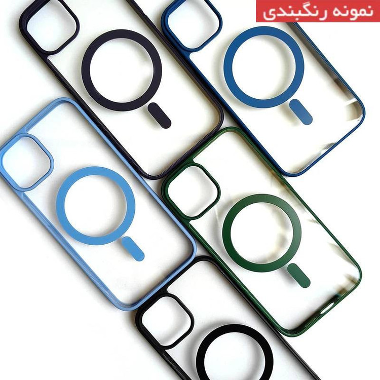 کاور عمو قاب مدل مگ سیف طرح کالرفول مناسب برای گوشی موبایل اپل iPhone 7 Plus / 8 Plus