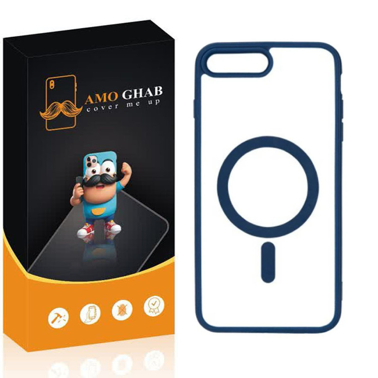 کاور عمو قاب مدل مگ سیف طرح کالرفول مناسب برای گوشی موبایل اپل iPhone 7 Plus / 8 Plus