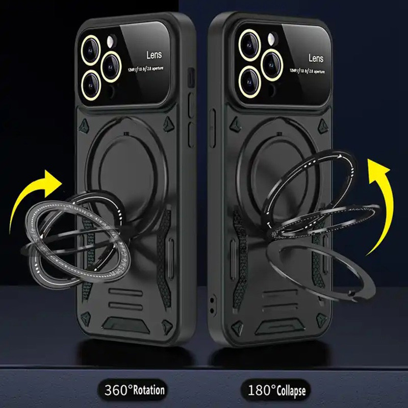 کاور اسپارتان مدل Hybrid Armor Strap مناسب برای گوشی موبایل اپل iPhone 13 Pro Max به همراه بند آویز