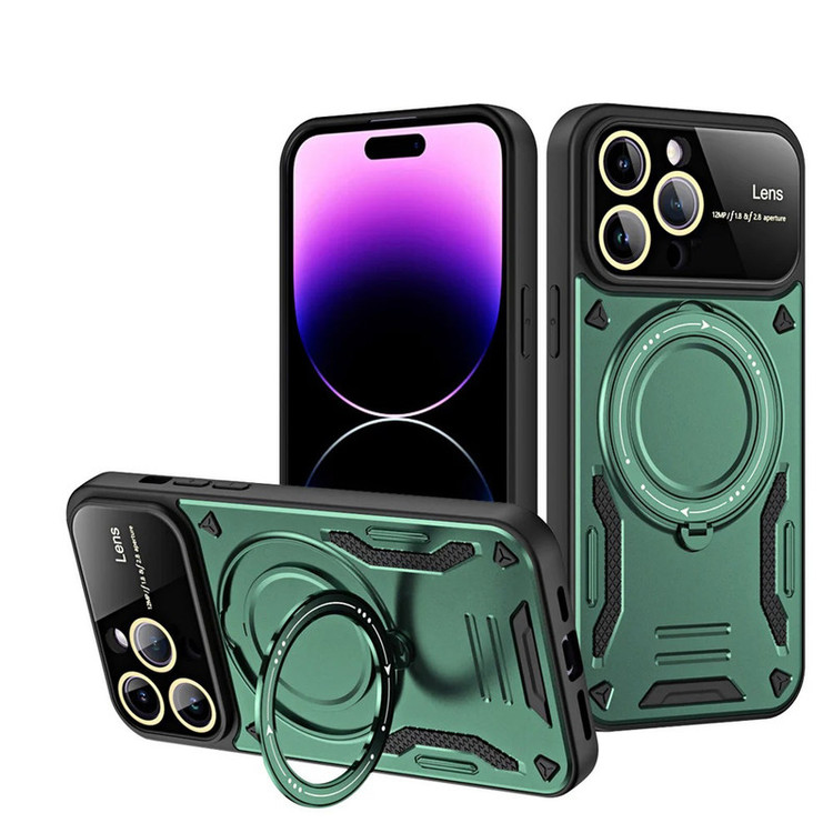 کاور اسپارتان مدل Hybrid Armor Strap مناسب برای گوشی موبایل اپل iPhone 13 Pro Max به همراه بند آویز