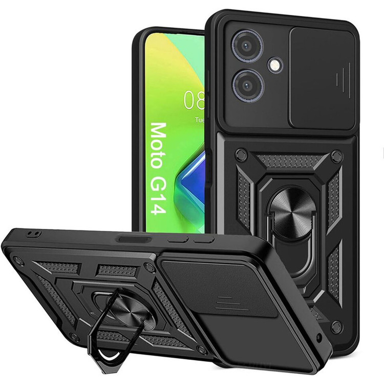 کاور گاردتک اساک مدل Dcamp2 Strap مناسب برای گوشی موبایل موتورولا Moto G14 به همراه بند