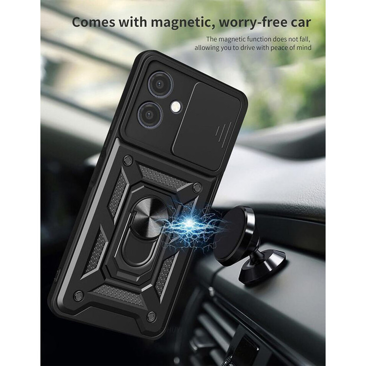 کاور گاردتک اساک مدل Dcamp2 Strap مناسب برای گوشی موبایل موتورولا Moto G14 به همراه بند