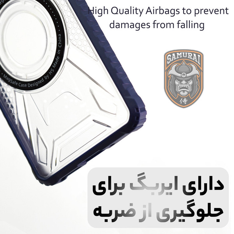 کاور سامورایی مدل Shocksafe مناسب برای گوشی موبایل تکنو Spark 30 Pro 4G