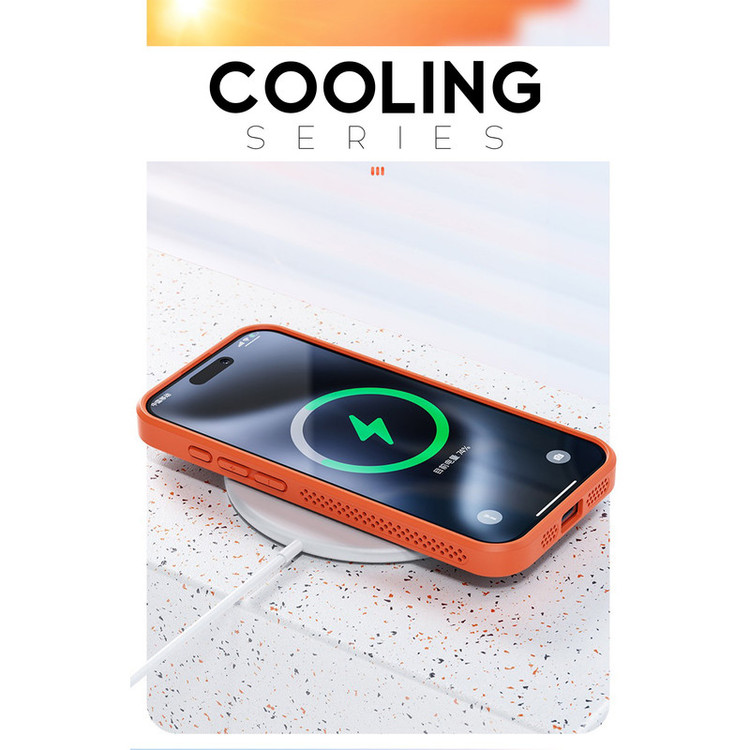 کاور سامورایی مدل Cooling مناسب برای گوشی موبایل اپل iPhone 17
