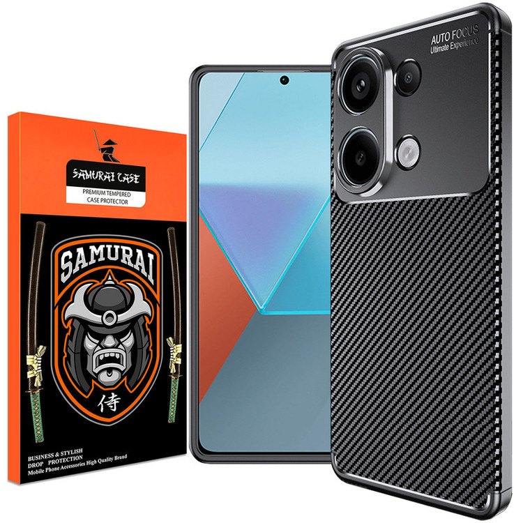 کاور سامورایی مدل AF مناسب برای گوشی موبایل شیائومی Redmi Note 13 Pro 4G / Poco M6 Pro 4G