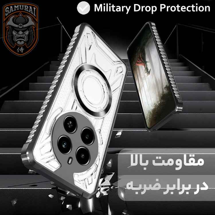 کاور سامورایی مدل Shocksafe مناسب برای گوشی موبایل ریلمی 12 Plus