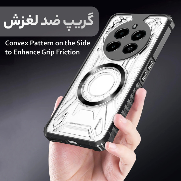 کاور سامورایی مدل Shocksafe مناسب برای گوشی موبایل ریلمی 12 Plus