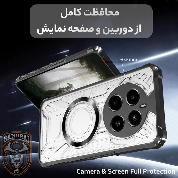 کاور سامورایی مدل Shocksafe مناسب برای گوشی موبایل ریلمی 12 Plus