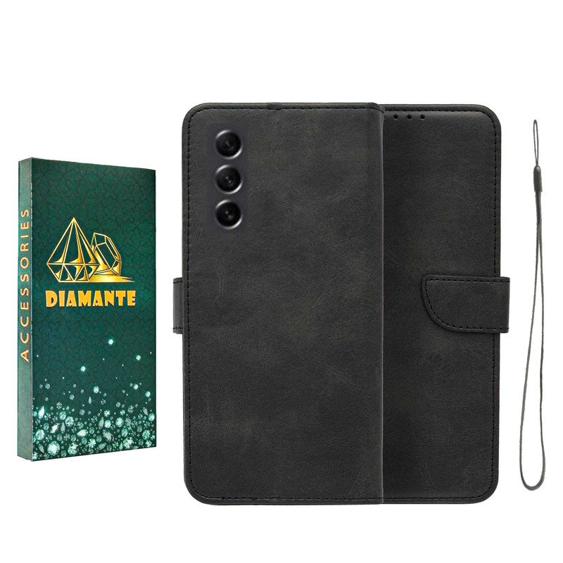 کیف کلاسوری دیامانته مدل Bandaviz Gn مناسب برای گوشی موبایل سامسونگ Galaxy S21 FE